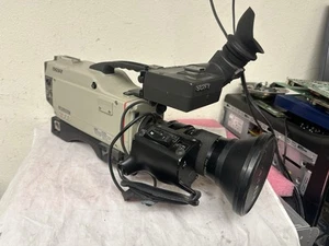 Sony DXC-3000A 3CCD Color Video Camera w/ Fujion VCL-1012BY A12X10BRM-88 ZM LENS - Picture 1 of 18