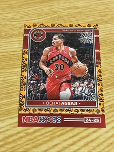 2025 cerchi stregati zucca arancione #112 Ochai Agbaji - Foto 1 di 2