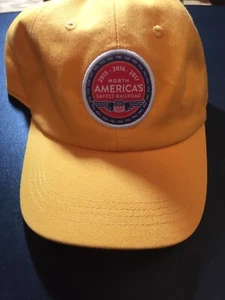 Union Pacific Hat Yellow North America’s Safest Railroad 1924-2017  - Picture 1 of 10