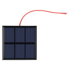 Tragbares Solarpanel 0.7W Mini DIY Power Modul mit Kabel fr 1.2V