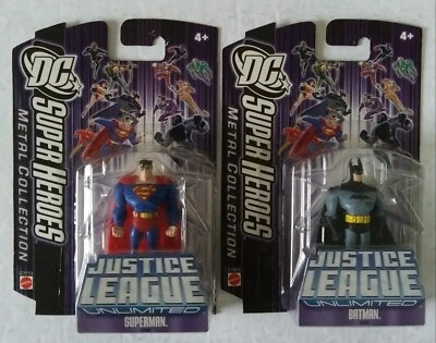 Superman & Batman (Action Figure Set) Metal Collection Justice League Unlimited - Image 1 of 4