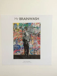 MR BRAINWASH, Artist's promotional card, Galeries Bartoux, London - Picture 1 of 3