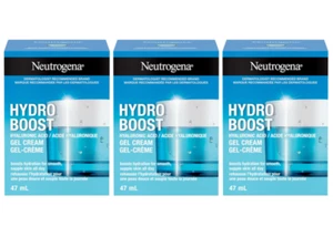 (3 Pack) Neutrogena Hydro Boost Gel Cream with Hyaluronic Acid 1.7 Oz - Picture 1 of 2
