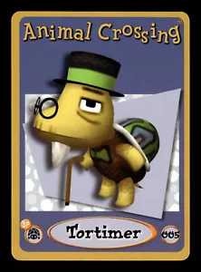 Nintendo Animal Crossing e-Reader Karte (2002) Serie 1 - Tortimer - #005 - Bild 1 von 2