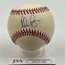 Nolan Ryan HOF Signed OAL Baseball AUTO Autographed JSA COA