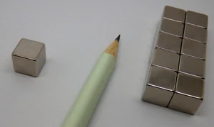 20 Neodym-Power-Magnete Magnet Würfel 10x10x10 mm - Bild 1 von 2