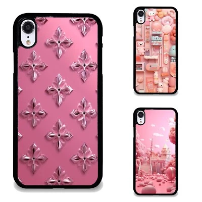 Funda Rígida Para Motorola Moto Google Pixel OnePlus Rosa Patrón Kawaii Mujer Foto 1 de 4