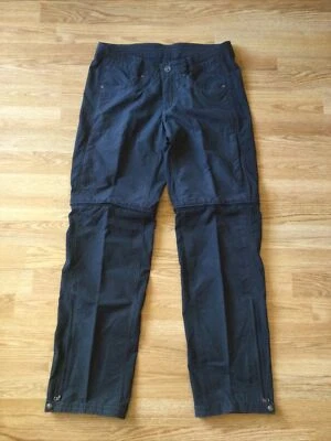 Pantalones convertibles con cremallera para mujer KUHL Trail Senderismo (S/M) gris oscuro  Foto 1 de 4
