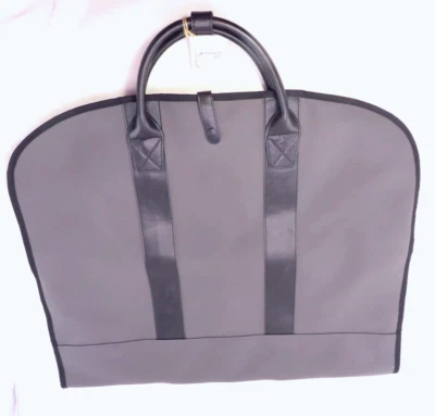 BROUK &CO: UNISEX GARMENT BAG/CARRIER. WATER RESISTANT. GREY. ORG $140 NOW $99 - Image 1 of 4