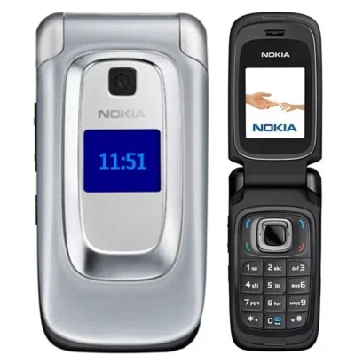 Original Nokia 6085 2G GSM 900/1800/1900/2100 Bluetooth Flip Unlocked Cellphone - Image 1 of 4
