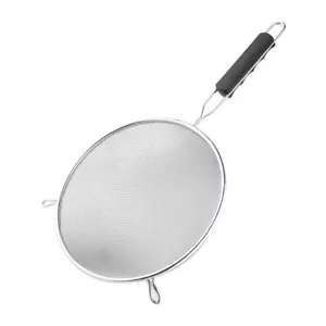 Vogue Heavy Duty Sieve Fine Mesh Sifter Icing Sugar Kitchen Utensil - 240mm - Picture 1 of 1