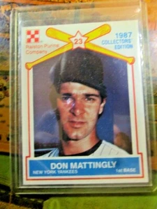 Don Mattingly 1987 Ralston Purina Collector's Edition #5 New York Yankees  - Picture 1 of 1