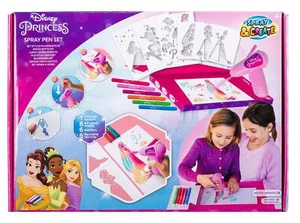 Disney Princess Creative Spray and Blow Pen Art Set - Picture 1 of 1