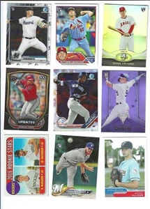 Inventory Blow Out- 18 MLB Rookies: Jordan Yamamoto, Matthew Liberatore, Mark Tr - Picture 1 of 2