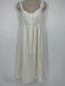 Damen WeWoreWhat Korsett Midikleid weiß Größe S - Bild 1 von 10