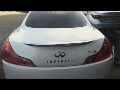 08-15 INFINITI G37/Q60 Sport Rear Decklid Trunk White/QAA OEM H430M-JL0MA - Image 1 of 4