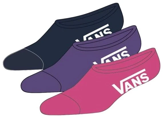 NUEVO Calcetines Vans CLASSIC SUPER NO SHOW CANOODLE PAQUETE DE 3 Unisex HOMBRE Y MUJER Foto 1 de 1