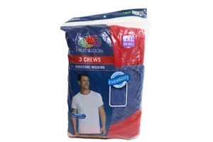 FRUIT OF THE LOOM, MOISTURE WICKING, 2XL, MULTICOLOR - Picture 1 of 3