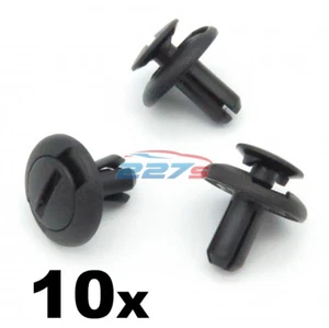 10 clips de cubierta de motor y clips de borde de rejilla de radiador - se adapta a algunos Subaru 90914-0063 - Imagen 1 de 3