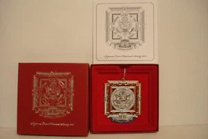 Seal of Supreme Court of the United States Silver Plated 2021 Holiday Ornament - Bild 1 von 14