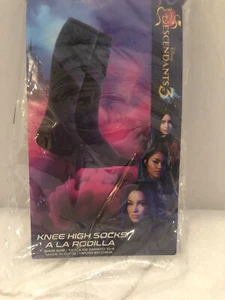 Disney Descendants 3 Graphic Size 10-4 Knee High Socks - Picture 1 of 9
