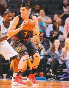 Autographed ERSAN ILYASOVA Atlanta Hawks 8x10 photo w/COA - Picture 1 of 1