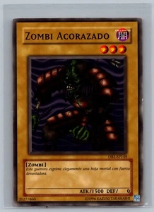 Yu-Gi-Oh! TCG Zombi Acorazado #DB1-SP149 Spanish Armored Zombie CCG READ - Picture 1 of 2