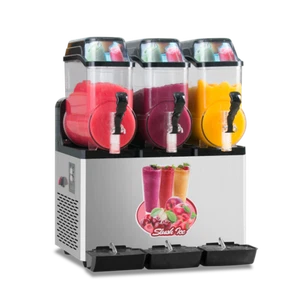 2024 Neu 45L 3 Tank Kommerzielle Slushy Maschine Smoothie Gefroren Getränk Maschine 110V  - Bild 1 von 12