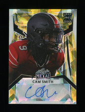 2023 Leaf Metal Gold Crystal Cam Smith Auto Autograph RC 1/1 Rookie DOLPHINS