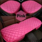 Front or Rear Car Seat Covers Velvet Plush Pad Rhombus Mat Chair Cushions Modern