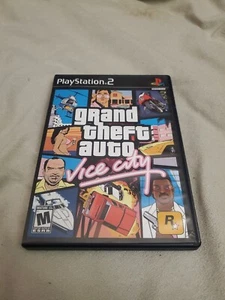 Grand Theft Auto: Vice City (PS2, 2002) CIB w/ Map & Manual - Picture 1 of 3