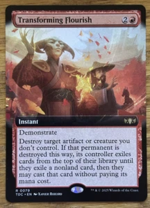 MTG Tarkir Dragonstorm, Transforming Flourish - Borderless - Bild 1 von 1