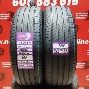 2x 215 65 R17 103VXL MICHELIN PRIMACY4 5.6/5.3mm REF:9606 - Imagen 1 de 8
