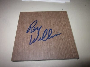 ROY WILLIAMS PIANALE AUTOGRAFATO FIRMATO-HALL OF FAME HOF NORTH CAROLINA - Foto 1 di 2