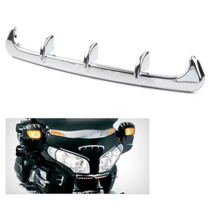 Chrome Fairing Scoop Air Vent Duct Trim For Honda Goldwing GL1800 2001-2011 2010 - Foto 1 di 11