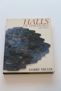 Halls of Dartford 1785-1985 Harry Miller Hardback Book with Dust jacket - Picture 1 of 4
