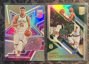 2020-21 Panini Donruss Elite Giannis Antetokounmpo Basis & Karteneinsatz, Sie WÄHLEN - Bild 1 von 5