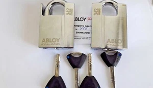 2 X Abloy PL 342 T/25 PROTEC 2 llaves similares/candado de acero endurecido - Imagen 1 de 3