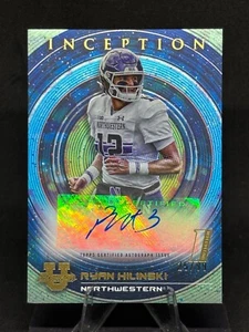 Ryan Hilinski 2022-23 Bowman Inception U lámina azul automático/99 #BIA-RH Northwestern - Imagen 1 de 2