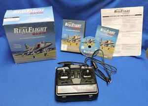 Real Flight R/C Flight Simulator Basic W/ DVD Controller Great Planes - Picture 1 of 23
