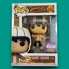 Funko Pop! Indiana Jones Short Round #1412 Exclusive With Clear Protective Case