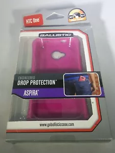 AGF Ballistic Aspira Hülle für HTC One/M7 Pink - Bild 1 von 2