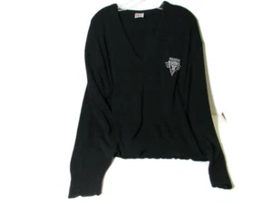 VTG Officially Licensed NFL Raiders Football Pullover Sweater Black XXL - Picture 1 of 7