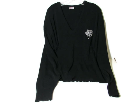 VTG Officially Licensed NFL Raiders Football Pullover Sweater Black XXL Cover
