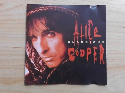 ALICE COOPER CD: CLASSICKS (AUSTRIA; EPIC 480845-2) - Bild 1 von 4
