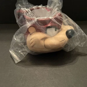 TAZMANIAN DEVIL VTG 1994 Looney Tunes KFC Promo Hard Plastic 3-D Mug Sealed K - Picture 1 of 5