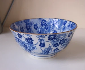Tokyo Design Studio Tokyo Blue Bowl Floral Sakura Design 💐~ Freepost UK✅ - Picture 1 of 7