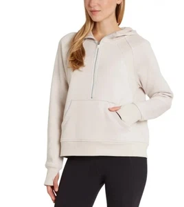 Danskin Damen Gr. XL (16) Half Zip Hoodie, hellbraun (Moonbeam) - Bild 1 von 5