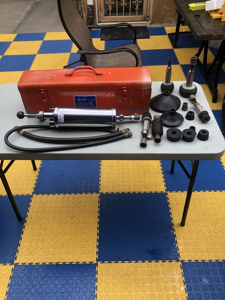 Ram de agua cinética General Pipe Cleaners 115020 KR-A-WC con cono de 4", estuche, accesorios ( Foto 1 de 4