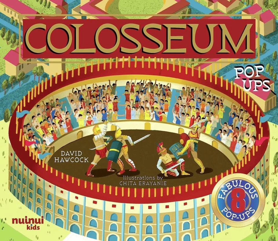 Colosseum Pop-Ups by David Hawcock Hardcover Book - Image 1 of 1
